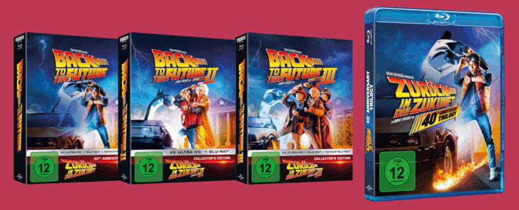 Neue "Back to the Future" Disc-Sets erscheinen im November 2025