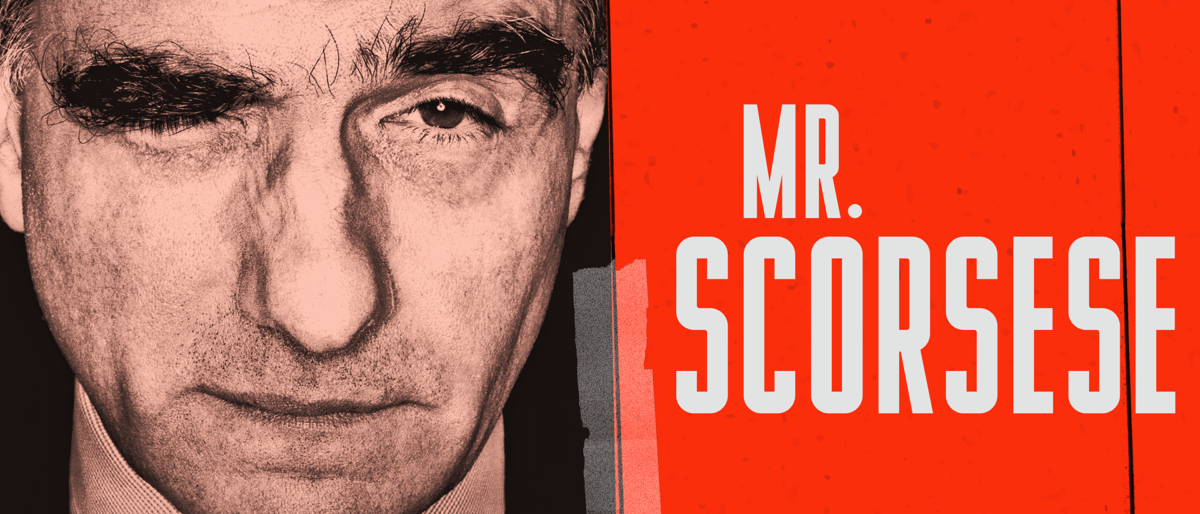 Artwork zur Doku "Mr. Scorsese" von Apple TV